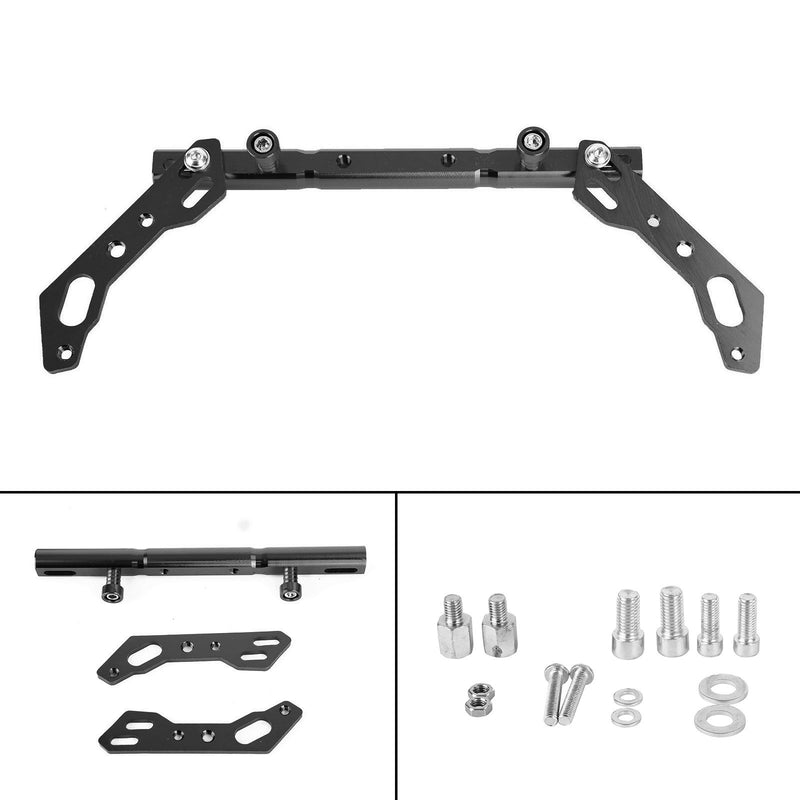 Alavanca de equilíbrio do guidão ajustável CNC para motocicleta Universal preta