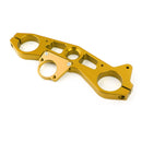 Sænkende forgaffelklemme Øvre øvre klemme til Kawasaki ZX6R 2009-2012 Generisk