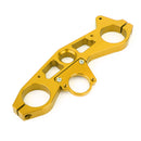 Sænkende forgaffelklemme Øvre øvre klemme til Kawasaki ZX6R 2009-2012 Generisk