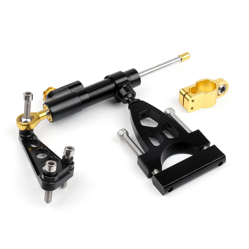 Motorrad Lenkungsdämpfer Stabilisator für HONDA CB400 SUPER FOUR 1996–2015 schwarz generisch