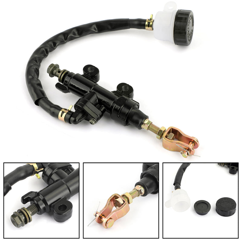 Rear Brake Master Cylinder Fluid Reservoir For Honda 250 400 CBR 600 1000 CB NSR