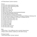 UTV BREAKE hovedcylinderhydraulik til Kandi KD-110 KD-150 KD-250 Buggy Go Kart