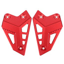 Juego de placas traseras de protector de talón de aluminio CNC para Kawasaki Z900 ZR900 2017 2020