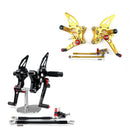 Rearset Rear set Footpegs Adjustable For Ducati 848 1098 1098S 1098R 1198