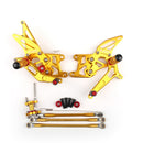 Justerbart fodstøttesystem til Honda CBR 600 RR 2007-2008 Generisk