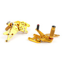 Justerbart fodstøttesystem til Honda CBR 600 RR 2007-2008 Generisk