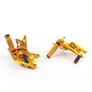 Justerbart fodstøttesystem til Honda CBR 600 RR 2007-2008 Generisk