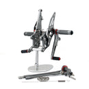 Justerbart fodstøttesystem til Honda CBR 600 RR 2007-2008 Generisk