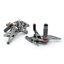 Justerbart fodstøttesystem til Honda CBR 600 RR 2007-2008 Generisk