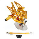 Nastavitelný systém opěrky nohou pro Suzuki GSXR1000 GSXR 1000 2005-2006 Generic