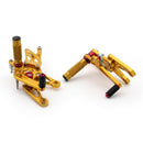 Sistema de apoio para os pés ajustável para Yamaha YZF 1000 R1 2007-2008 Generic