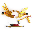 Sistema de apoio para os pés ajustável para Yamaha YZF 1000 R1 2009-2011 Genérico