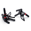 Justerbart fotstödssystem för Yamaha YZF 600 R6 2006-2011 Generic