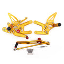 Justerbart fotstödssystem för Yamaha YZF 600 R6 2006-2011 Generic