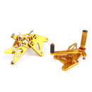 Fotstödssystem Fotstödssystem Kawasaki ZX6R ZX 6R 2005-2006 Guld Generic