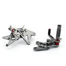 Fotstödssystem fotstödssystem för Kawasaki ZX 636 2005-2006 grå generisk