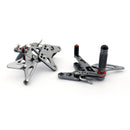 Fußrastenanlage Fußrasten einstellbar für Kawasaki ZX6R ZX 6R 2009-2011 Generic