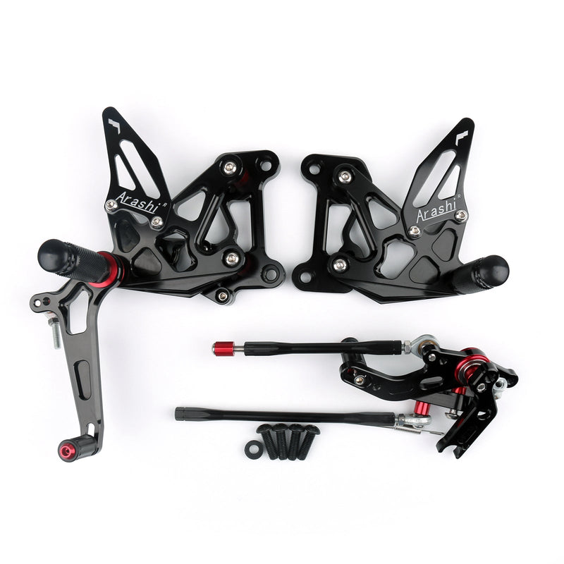 Rearset CNC ajustável para MV Agusta F3 2012-2016 Rearset Genérico