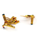 Sistema de apoio para os pés ajustável CNC para MV Agusta F3 2012-2016 genérico