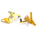 Hliníkové zadní sady opěrka nohou vhodná pro Yamaha MT07 MT-07 FZ07 2014-2020 Generic