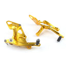 Hliníkové zadní sady opěrka nohou vhodná pro Yamaha MT07 MT-07 FZ07 2014-2020 Generic