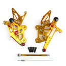 Komplett fotstödssystem bakre fotstödsset för 11-16 SUZUKI GSR750 GSXS750 GSX-S750 Generic