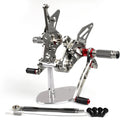 Komplett fotstödssystem bakre fotstödsset för 11-16 SUZUKI GSR750 GSXS750 GSX-S750 Generic