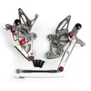 Komplett fotstödssystem bakre fotstödsset för 11-16 SUZUKI GSR750 GSXS750 GSX-S750 Generic