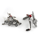 Komplett fotstödssystem bakre fotstödsset för 11-16 SUZUKI GSR750 GSXS750 GSX-S750 Generic