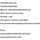 Komplett fotstödssystem bakre fotstödsset för 11-16 SUZUKI GSR750 GSXS750 GSX-S750 Generic