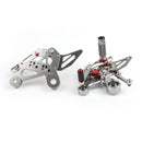 Conjunto de apoio para os pés traseiro ajustável de corrida para Yamaha MT-09 FZ-09 2014 Generic