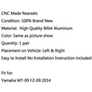 Conjunto de apoio para os pés traseiro ajustável de corrida para Yamaha MT-09 FZ-09 2014 Generic