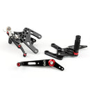 Sistema de apoio para os pés ajustável sistema de apoio para os pés para yamaha MT-10 fz10 2017-2019 genérico