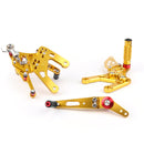 Sistema de apoio para os pés ajustável sistema de apoio para os pés para yamaha MT-10 fz10 2017-2019 genérico