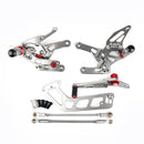 Sistema de apoio para os pés ajustável sistema de apoio para os pés para yamaha MT-10 fz10 2017-2019 genérico