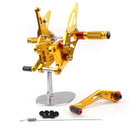 Apoio para os pés traseiro apoio para os pés para Suzuki GSXR1000 GSXR 1000 17-23 Genérico