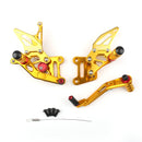 Apoio para os pés traseiro apoio para os pés para Suzuki GSXR1000 GSXR 1000 17-23 Genérico