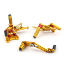 Apoio para os pés traseiro apoio para os pés para Suzuki GSXR1000 GSXR 1000 17-23 Genérico