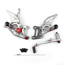 Apoio para os pés traseiro apoio para os pés para Suzuki GSXR1000 GSXR 1000 17-23 Genérico