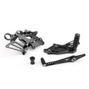 Motocicleta cnc traseiro pé pegs define pegs para bmw s1000rr 2015-2017 genérico