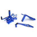 Motocicleta cnc traseiro pé pegs define pegs para bmw s1000rr 2015-2017 genérico