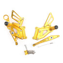 Motocicleta cnc traseiro pé pegs define pegs para bmw s1000rr 2015-2017 genérico