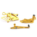 Motocicleta cnc traseiro pé pegs define pegs para bmw s1000rr 2015-2017 genérico