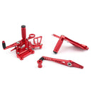 Motocicleta cnc traseiro pé pegs define pegs para bmw s1000rr 2015-2017 genérico