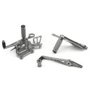 Motocicleta cnc traseiro pé pegs define pegs para bmw s1000rr 2015-2017 genérico
