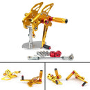 Apoio para os pés ajustável CNC sistema de apoio para os pés adequado para 2016-2019 Kawasaki Z125 Generic