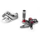 Apoio para os pés ajustável CNC sistema de apoio para os pés adequado para 2016-2019 Kawasaki Z125 Generic