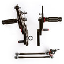 Pedál zadní opěrky nohou pro Honda CBR600RR CBR 600 RR ABS 2009-2015 Generic