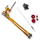 Pedal traseiro preto para Honda CBR600RR ABS 2009-2015 2014 genérico