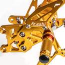 Pedal traseiro preto para Honda CBR600RR ABS 2009-2015 2014 genérico